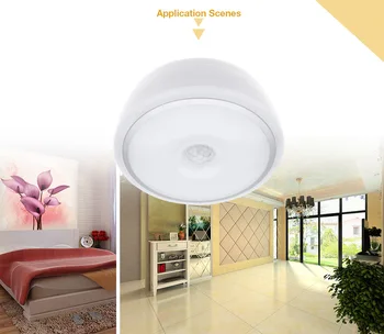 

30PCS LED Ceiling Light Household / Office Lighting 12W E27 PIR Infrared Motion Sensor Flush Mounted for Corrider AC85-265V