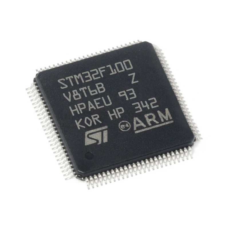 

1 шт. STM32F100V8T6B LQFP-100 Шелковый экран 32F100V8T6B чип IC новый оригинальный