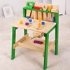 89pcs/set Multifunction Wooden Repair Tool Table toy mechanic maintenance tool Pretend play For Kids Boys Educational gift 4