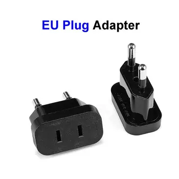 

2 pcs US To EU Plug Adapter USA to europr Adapter Converter Travel Adapter US to EU Converter Electrical Socket