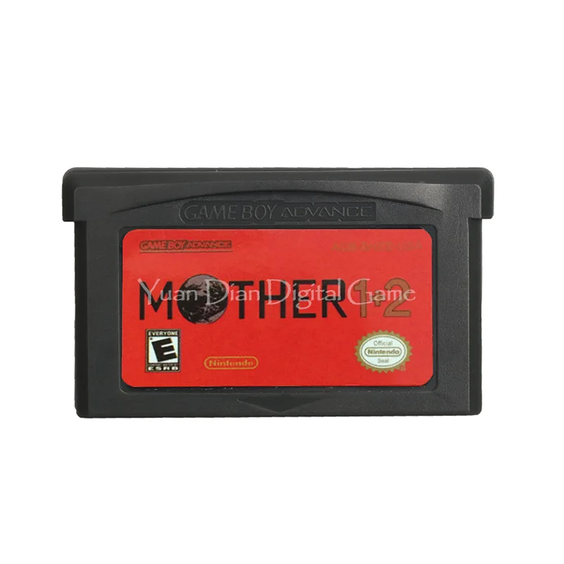Для Nintendo GBA видеоигры картридж консоль карта мама 1 + 2 английский язык версия США |