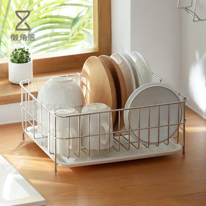 

Lazy corner Leaching basket kitchen sink stainless steel bowl chopsticks to collect basket home dishes and dishes finishing rack