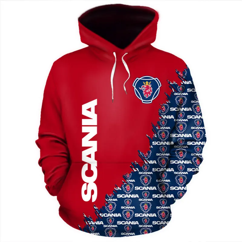 2019 новые мужские толстовки Популярные scania 3d Печатные Футболки толстовки| |