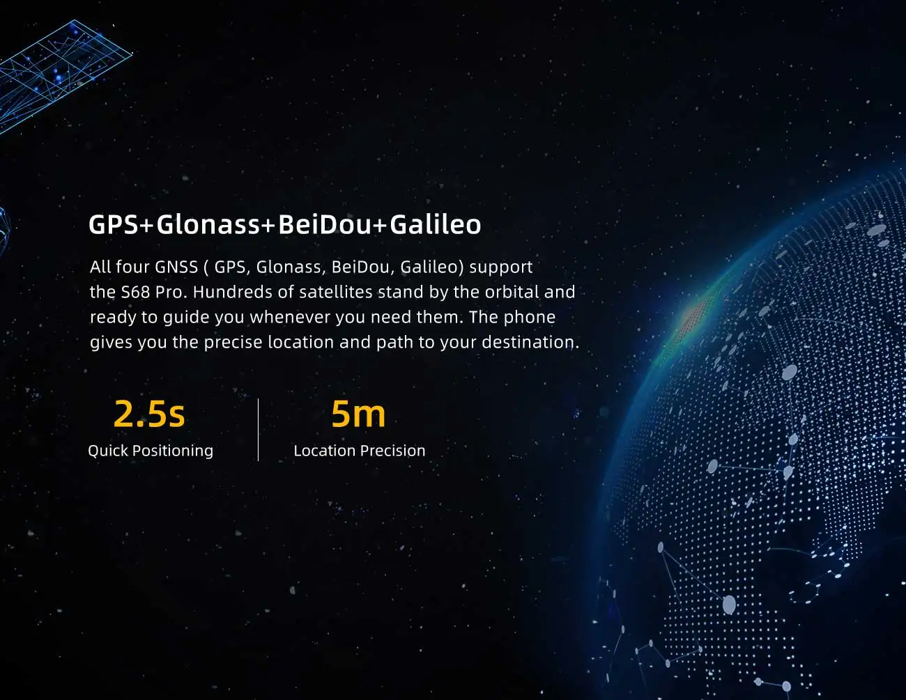 DOOGEE S68 Pro, прочный телефон Helio P70, четыре ядра, 6 ГБ, 128 ГБ, Беспроводная зарядка, IP68, водонепроницаемый, NFC, 6300 мА/ч, 12В, 2 А, зарядка, 5,9 дюймов, FHD