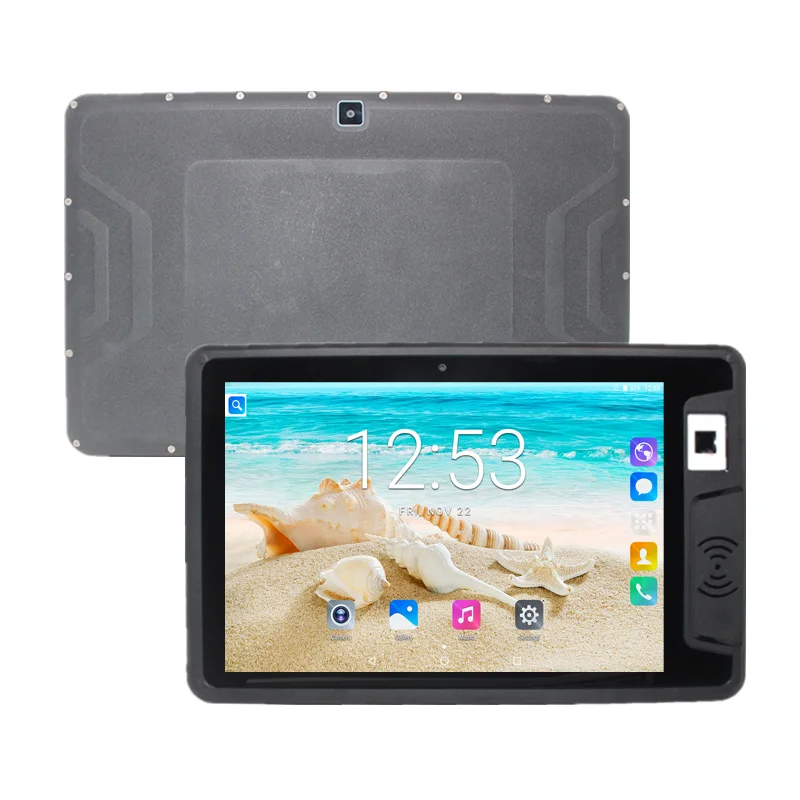 NFC 10 1 дюймов 4G LTE телефонный звонок MTK6737 2G + 16G промышленный IP66 водонепроницаемый