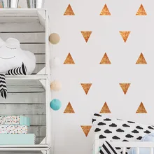 Funlife мультфильм милый Детская комната треугольные виниловые экологически чистые безвкусные съемные наклейки на стену Lv022