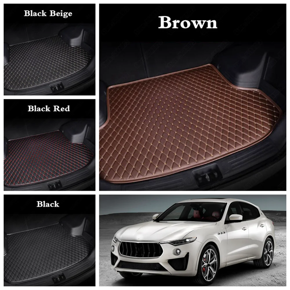 Fodere Per Bagagliaio In Pelle Per Maserati Quattroporte Ghibli Levante Granturismo Cargo Liners Suv Protezione Per Bagagliaio Tappetini Vassoio