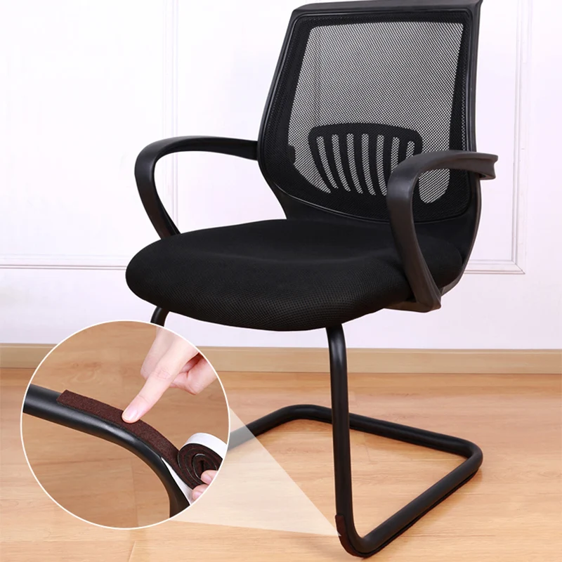 152cm Self Adhesive Furniture Feet Protector Pads Roll Chair Table Leg Felt Pads Cover Strips Anti-slip Mat Wood Floor Protector