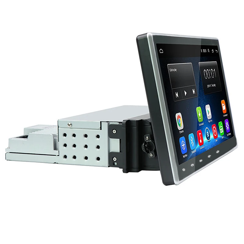 

Android 8.1 Car Player 10 Inch 1 Din 1G+16G Universal GPS Navigation Car Stereo Player Radio GPS Wifi BT DVR Mirror Link