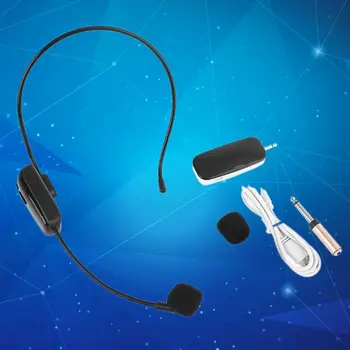 

2in1 UHF Wireless Microphone Head-wear Mic for Loundspeaker Speech Teaching R91A