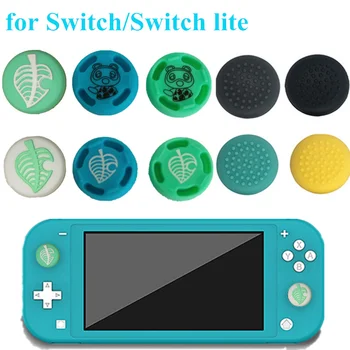 

2pcs Anti-slip Silicone Analog Thumb Stick Grips Caps Joystick Cover for Nintend Switch Lite for Joy Con Controller Accessories
