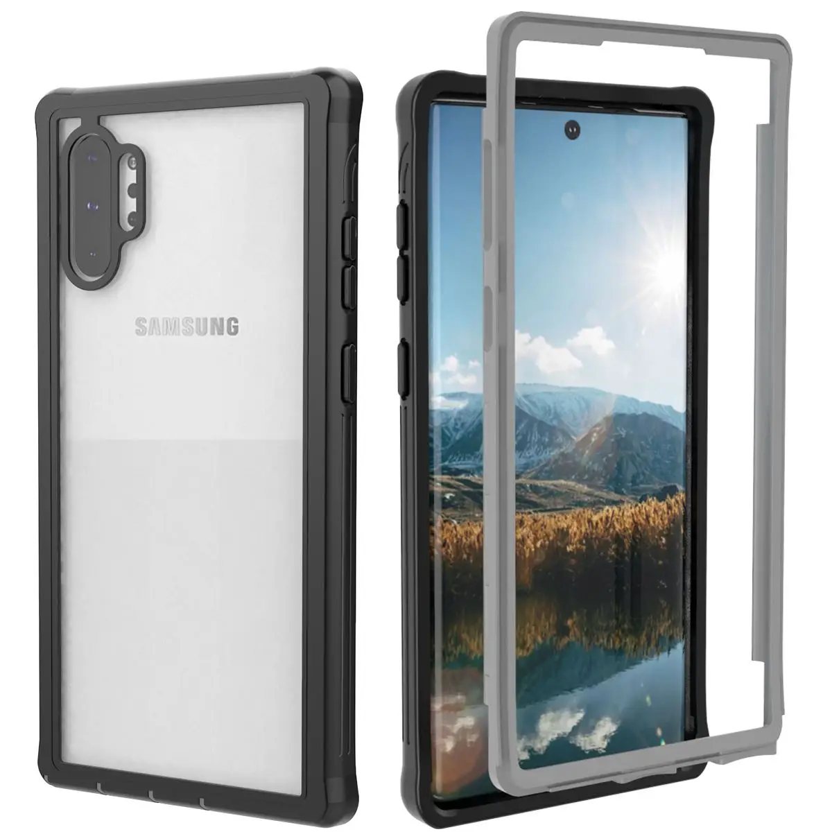 

For Samsung Note 10 Plus Note 10 Case 360 Degree Protection Daily Life Waterproof Shockproof Cover for Samsung Note 10 6.3 Case