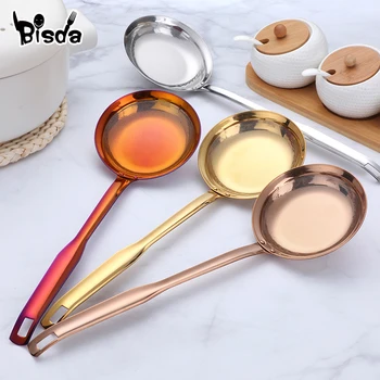 

Oil Skimmer Dumplings Frying Filter Pot Strainer Colander Stainless Steel 4 Colors Hot Pot Colander and Strainers Kitchen Tools