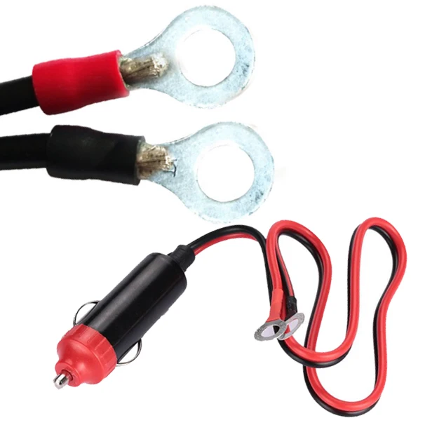 45 см кабель прикуривателя для Штепсель инвертора кабель адаптер провода машина шнур питания 12 В до 220 В автомобильный инвертор Fil вспомогательный