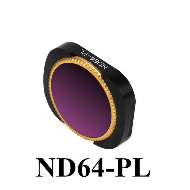 ND64-PL DJI OSMO карманные аксессуары MCUV CPL ND4 ND8 ND16 ND 32 ND 64 фильтр объектива камеры для DJI OSMO Карманный карданный камеры - Цвет: ND64-PL