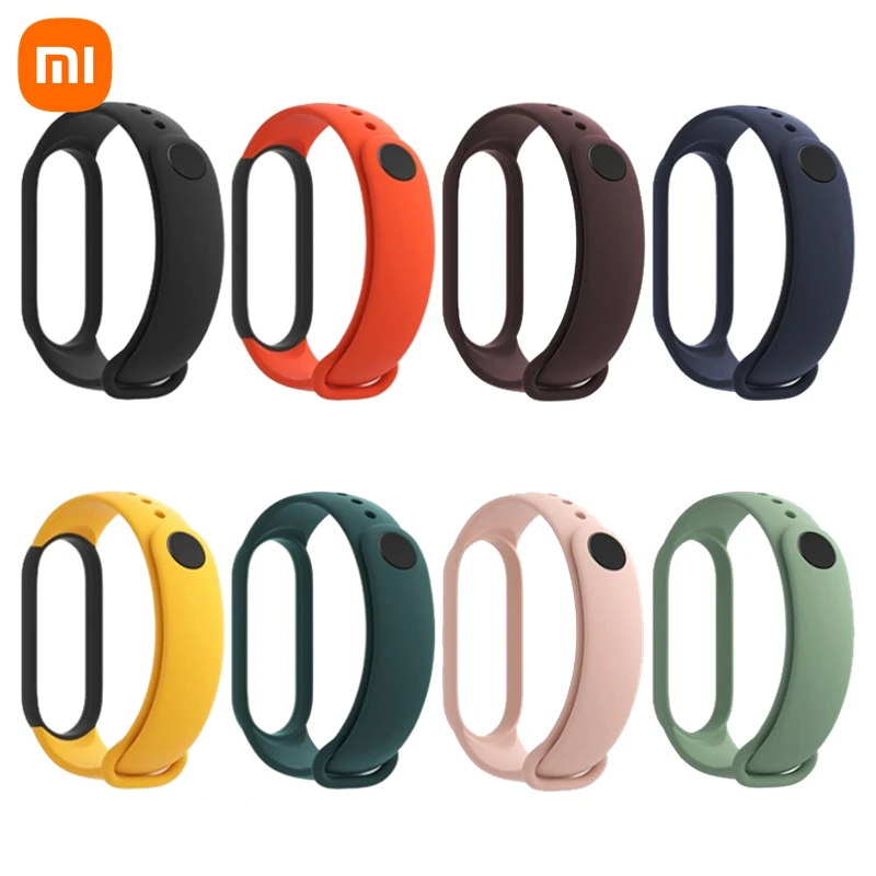 Оригинальный ремешок на запястье Xiaomi Смарт аксессуары для Mi Band 5 6 NFC