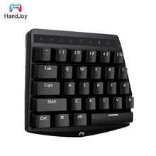 Механическая клавиатура HandJoy K3 для мобильных телефонов с Legends PUBG, мобильная игровая клавиатура с RGB подсветкой, клавиатура с одной рукой, клавиатура RGB