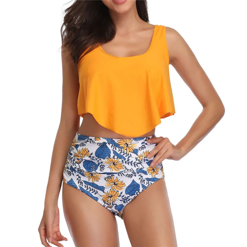 

Large Sizes Bikinis Set 2020 Bandage Tankini Bikiny 3XL Plus Size Bikini 2019 Two Piece Polka Dot Swimsuit Swim Wear for Women