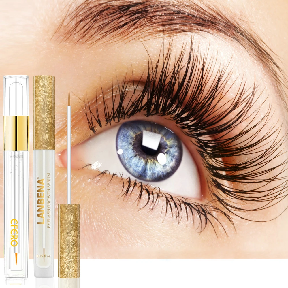 

EFERO Eyelash Growth Eye Serum Eyelash Enhancer Eye Lash Serum Eye Makeup Treatment Eye Lashes Extensions Mascara Thicker Longer