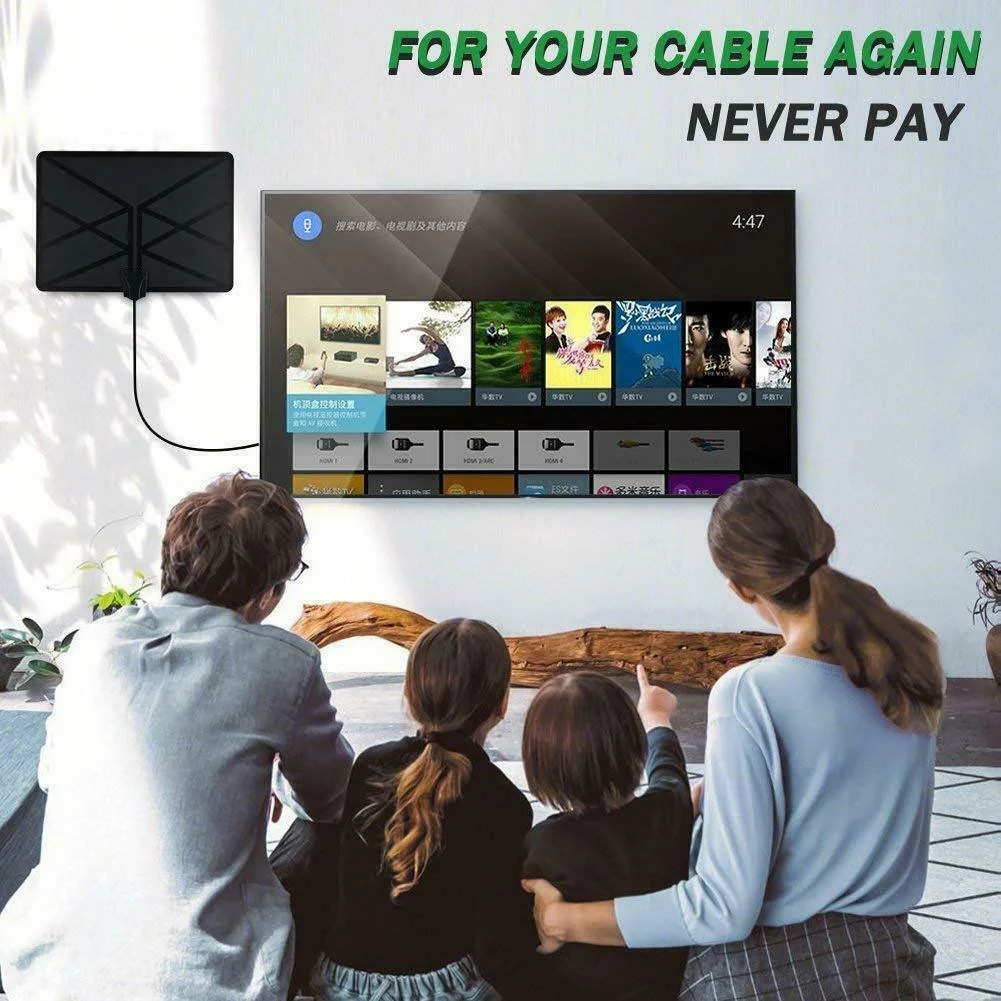 Оптовая продажа антенна 960 Mile Range TV Digital 4K HD Indoor HDTV 1080P Skywire Antena H best 2019|SmartTV-стики и