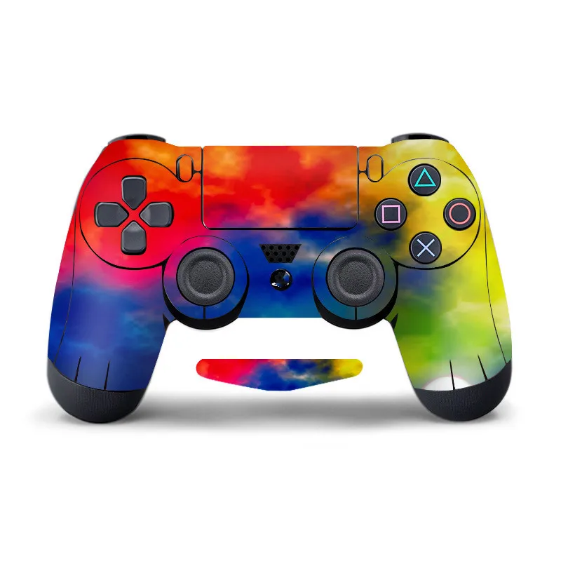 11 Style Protection Anti-slip Slim Decal Skin Sticker For PlayStation 4 PS4 Controller Gameing Accessories with Lights Stickers 