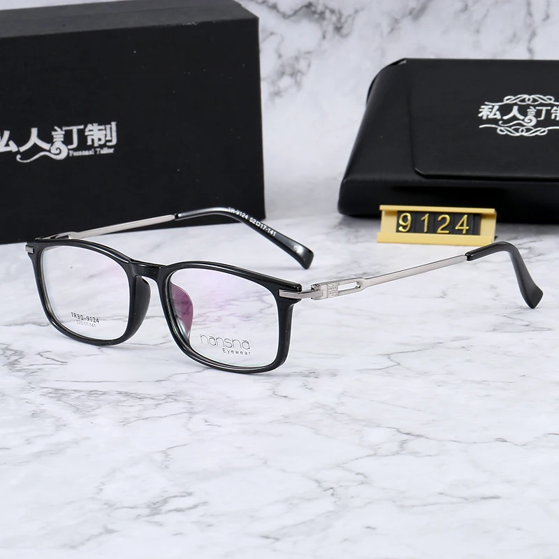 Новые очки женские мужские классические плоские очки ретро модные очки для чтения анти-синие линзы - Цвет оправы: 3 Full set