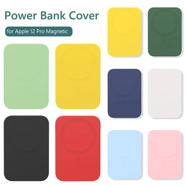 Shockproof Battery Case Silicone Power Bank Protective Case for Apple External Battery Protective Case 1