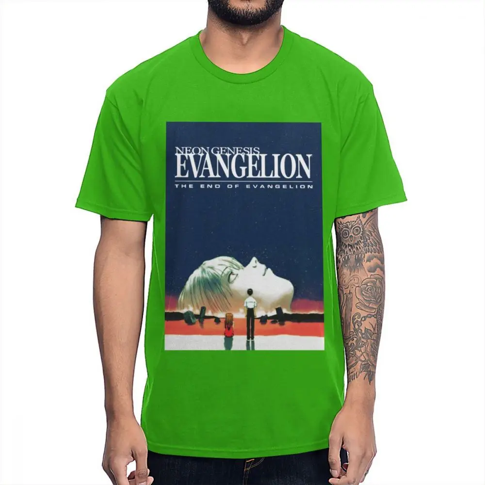 Футболка с круглым вырезом, модная уличная одежда для мужчин, хлопок, Классическая S-6XL футболка - Цвет: Зеленый