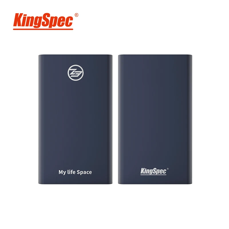 KingSpec портативный 240 ГБ ssd 1 ТБ hdd Внешний SSD Тип C USB3.1 Externe Festplatte жесткий диск для ноутбуков, mac Linux - Цвет: Sapphire Blue