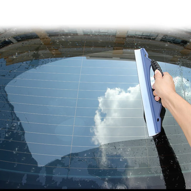 

Car Silicone Water Wiper Soap Cleaner Scraper Car Window Wash Cleaner Wiper Squeegee Drying Blade Shower Kit