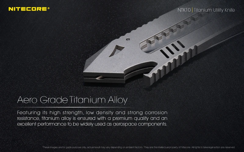 NITECORE NTK10 Titanium Utility Knife (9)