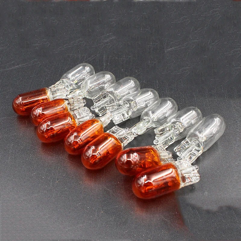 10PCS Electric tricycle electric vehicle plug 12V 48V 55V 60V turn signal tail light Instrument Light 3W Bulb Accessories led bulb motorcycle accessories