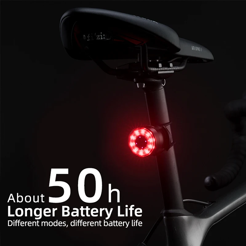 professional USB bike light ROCKBROS alloy black mountain white waterproof flash professional USB bike light ROCKBROS alloy black mountain white waterproof flash