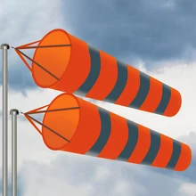 Носки для измерения ветра Rip-Stop светоотражающий пояс Windsock наружный игрушечный воздушный змей, мониторинг ветра нужен индикатор ветра