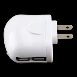 2 USB порта США/ЕС штекер 5V 2.1A адаптер зарядного устройства для samsung Galaxy ipad