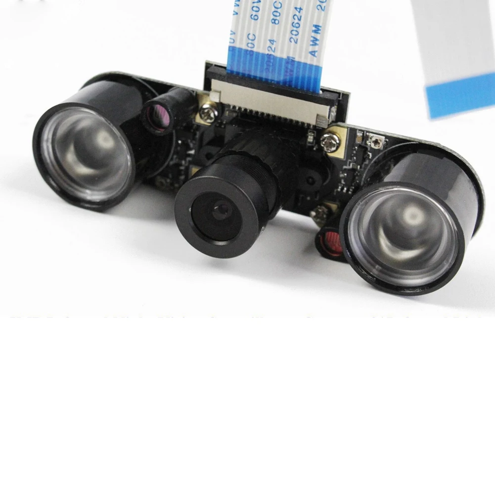 Инфракрасная камера наблюдения 5MP+ 3W инфракрасный светильник для Raspberry Pi3/2B