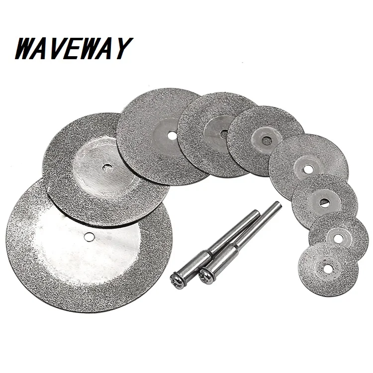 Diamond Cutting Discs & Drill Bit Mini Circular Saw 16-50mm For Rotary Tool Dremel Stone Blade Link Rod