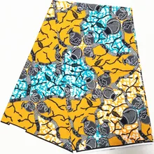 Анкара ткань, Африканский воск ткань с Африканским принтом Ткань 6 ярдов хлопок ткань для пэчворка Африканский батик печати ткань JSX-A57