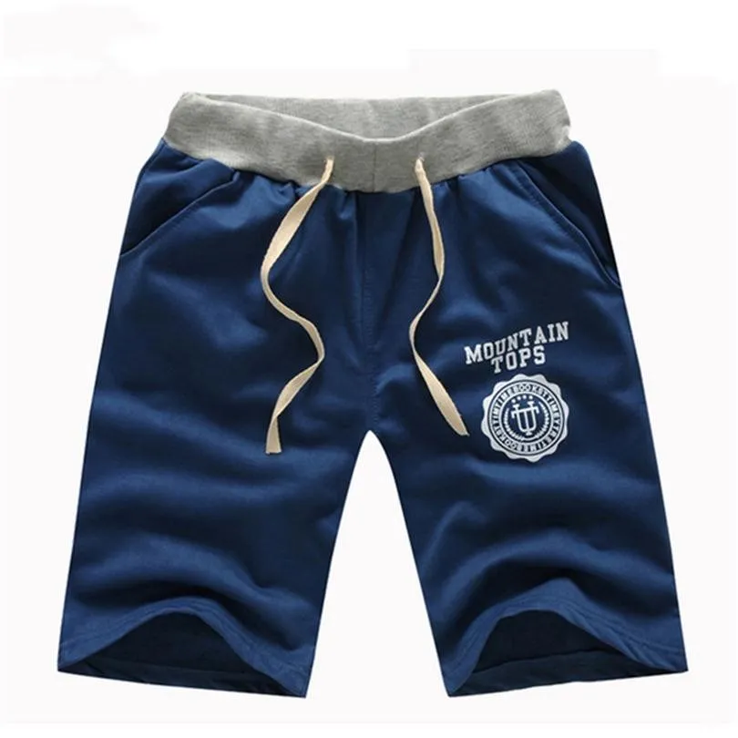 

Running Shorts Men Sports Jogging Fitness Shorts Quick Dry Mens Beach Sport Gyms Elastic Waist Workout Letter Printing Short