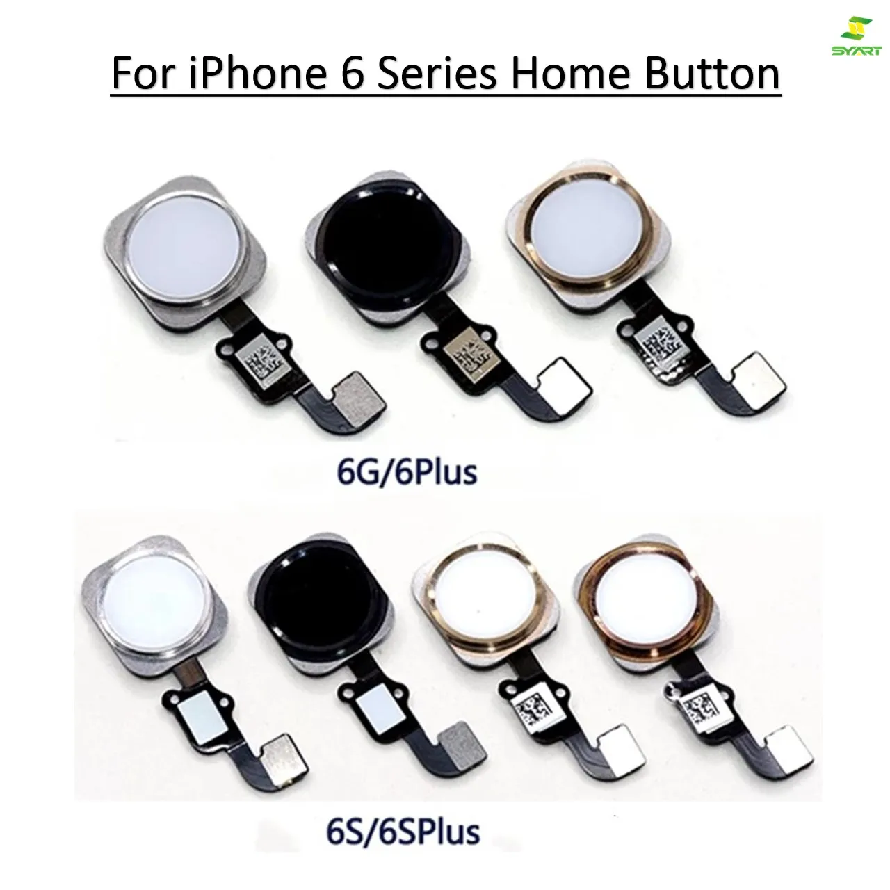 Кнопка домой гибкий кабель для iphone 6 G6/6 P/6 S/6 S plus Кнопка возврата Ключ сенсорный ID датчик Главная Кнопка Лента-брелок в сборе