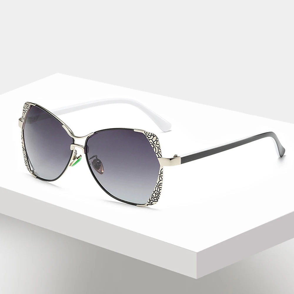 

New Luxury Polarized Women Sunglasses Fashion Ladies Vintage Brand Design Cat Eye Female Driving Sun Glasses Oculos UV400 Z582