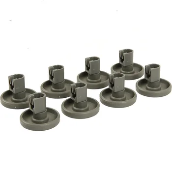 

8pcs Plastic Dishwasher Wheels Home Power Appliances Tools For AEG Favorit Privileg Zanuss Dish Washer Replacement Parts