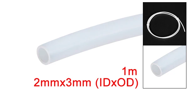 Uxcell 1 шт. PTFE трубопровод труба для 3d принтера RepRap росток коссель Высокая Смазывающая способность антипригарная электрическая свойства