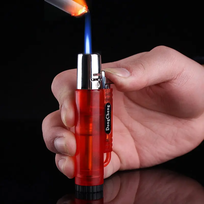

Portable Gas Lighter Windproof Cigarette Lighter Small Spray Gun Cigar Butane Lighters Welding Torch Kitchen Outdoor Lgnition
