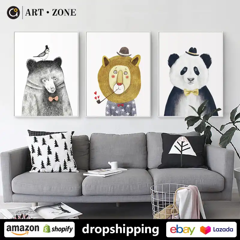 prints for kids room