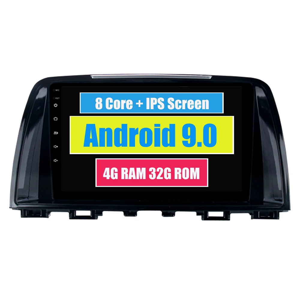 Sale RoverOne For Mazda 6 Atenza 2013 2014 Android 9.0 Auto Car Radio Stereo GPS Navigation Navi Media Multimedia System PhoneLink 0