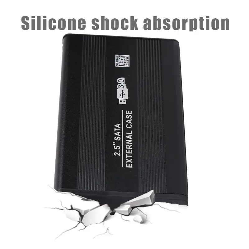 VKTECH, 2,5 дюймов, чехол для жесткого диска SATA3.0, корпус для жесткого диска, обновление 6 Гбит/с, USB3.0, Мобильный Внешний чехол для ноутбука, настольного ПК