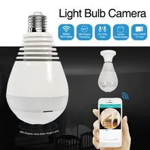 

Wireless WIFI IP Camera HD 1080P IP Camera Night Vision Motion Detection LED Bulb CCTV Camere Home Security Surveillance Camera