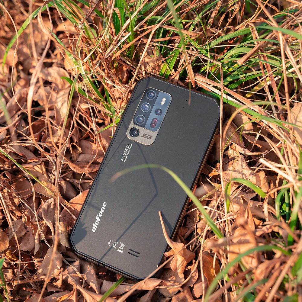 Ulefone Armor 11 Waterproof Rugged Smartphones 8GB+256GB 6.1Inch Display 48MP Camera 5200mAh 5G Cell Phone Wireless Charging NFC