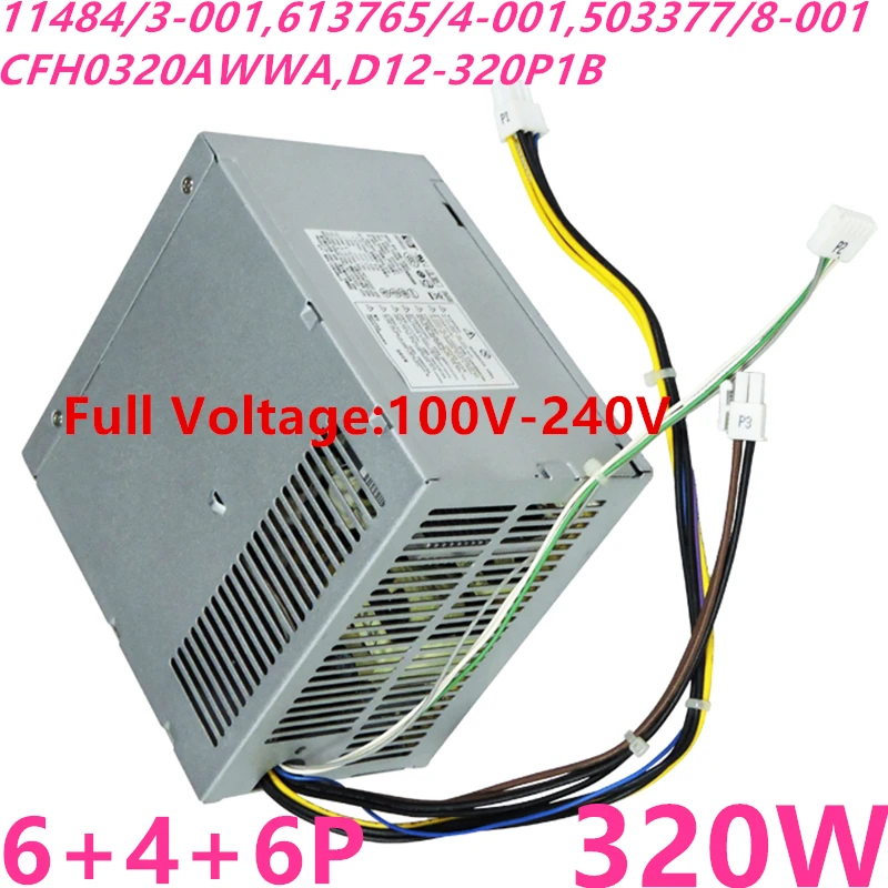 Fonte de Alimentação Fonte de Alimentação para hp Nova para 4000 4300 mt 611484 – 613765 503377 503378-001 Cfh0320awwa D12-320p1b D10-320p1a hp Pro6000xx 8000cxx
